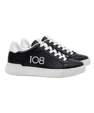 BLACK & WHITE WALKING SNEAKER